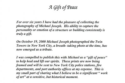 A GIFT OF PEACE