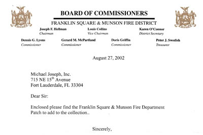 CITY OF FRANKLIN FIRE DEPARTMENT